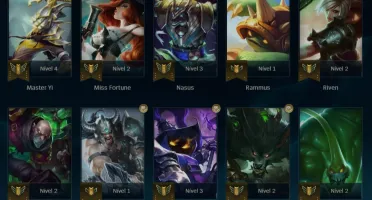 Conta lol 3 skins nasus infernal unranked