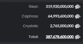 CONTA BLACK DESERT 350BI + EM GEAR