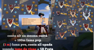 Conta única e exclusiva á venda