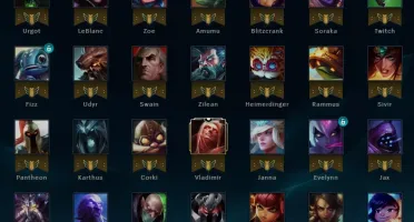 conta de lol level 110 ferro 3