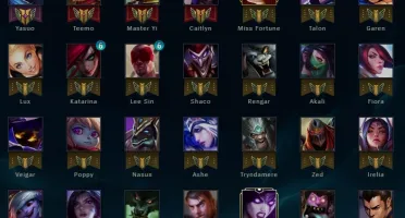 conta de lol level 110 ferro 3