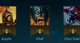 conta de lol level 110 ferro 3