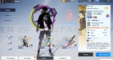 Tower Of fantasy - lv 62 40k (shiro c6)(Tsu c4)(Frig c1)