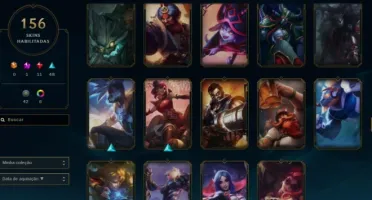 Conta League Of Legends (156 Skins, Todos Campeões)