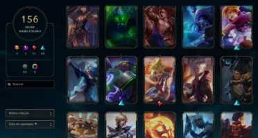 Conta League Of Legends (156 Skins, Todos Campeões)