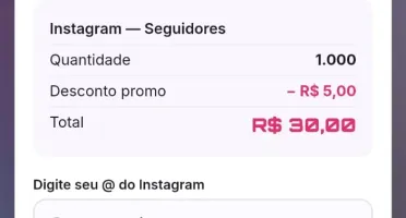 Site Pronto para Vender Seguidores • Curtidas • Visualização