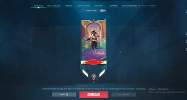 Conta smurf de valorant