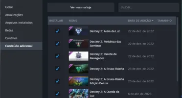 DESTINY / todas as dlcs + New World (Conta Steam)