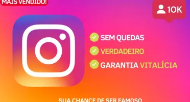 Instagram - Seguidores Brasileiros / ALTA QUALIDADE /