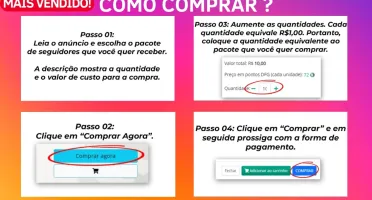 Instagram - Seguidores Brasileiros / ALTA QUALIDADE /