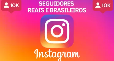 Instagram - Seguidores Brasileiros / ALTA QUALIDADE /