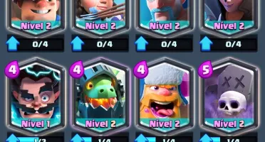 CONTA CLASH ROYALE NIVEL 11 ARENA 11 TODAS AS LENDARIAS