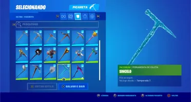 CONTA FORTNITE C MINTY + SALVE O MUNDO + PACOTES + PASSES