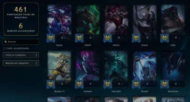 Conta League of Legends Full Acesso - 139 champs e 151 skins