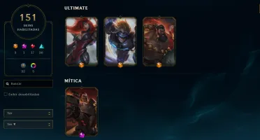 Conta League of Legends Full Acesso - 139 champs e 151 skins
