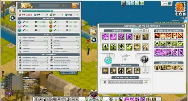 Conta WAKFU com 4 personagens (EFRIM).