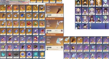 AR 50+ 40 DIAS BENCAO +7 (5*)+ TUMULO/ATLAS/AMOS+ZHONGLI