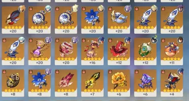 AR 50+ 40 DIAS BENCAO +7 (5*)+ TUMULO/ATLAS/AMOS+ZHONGLI
