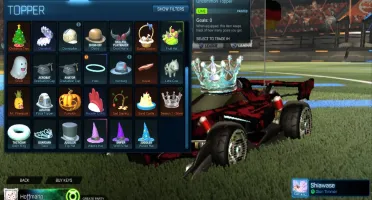 Conta ABSURDA Rocket league