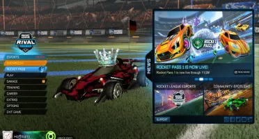 Conta ABSURDA Rocket league