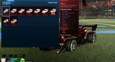 Conta ABSURDA Rocket league