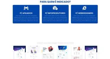 Páginas de vendas prontas