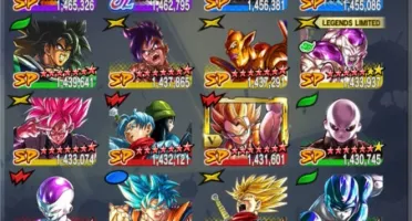 conta de dragon ball legends lv 420