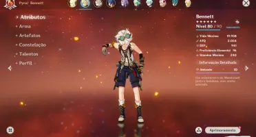 conta AR 55 genshin