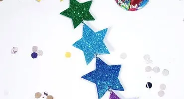 Brincos Carnaval Estrelas