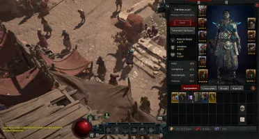 conta diablo iv 4 lvl 74 com muita coisa