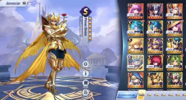 Conta Saint seiya awakening lvl 55