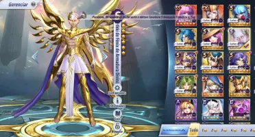 Conta Saint seiya awakening lvl 55