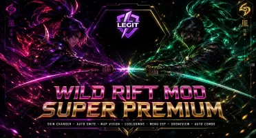 Hack Wild Rift - Skin Changer - Auto Smite - Maphack! Safe ✔