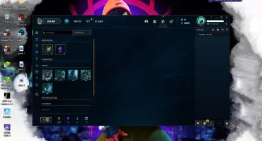 conta de lol gold 4 skins e champs descrição!