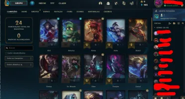 Conta Smuf lvl40 para Season11(40 champs)