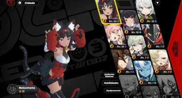 ZZZ Zenless Zone Zero. Nekomata+Ellen. LV11