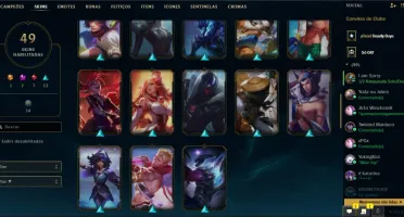 Vendo conta League of legends