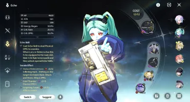 Conta Wuthering Waves: Lucy + Signature e Rebecca