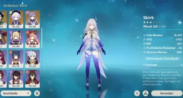 Genshin Account| Ar 55 Skirk, Raiden Shogun, Xilonen,Venti