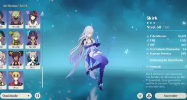 Genshin Account| Ar 55 Skirk, Raiden Shogun, Xilonen,Venti