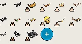 CONTA HABBO 2008/ VÁRIOS COSMÉTICOS, MÓBIS E EMBLEMAS RAROS