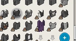 CONTA HABBO 2008/ VÁRIOS COSMÉTICOS, MÓBIS E EMBLEMAS RAROS