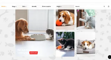 Tema Shopify Pet pals Pet Store + Atualizações e Bônus
