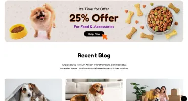 Tema Shopify Pet pals Pet Store + Atualizações e Bônus