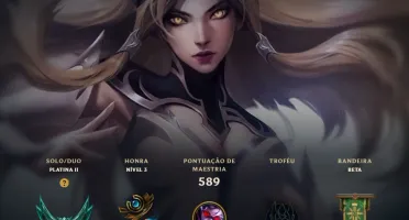 Vendo conta de lol