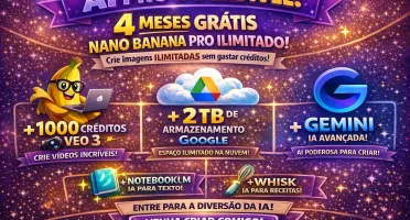 OFICIAL 4 Meses ILIMITADO Nano Banana Pro+Veo 3.1+2TB+Gemini