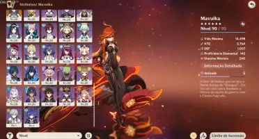 Conta Genshin AR 58- Pra Quem Quer Começar Com Tudo