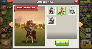 Clash of Clans CV 13 bastante upado e mais de 17 mil gemas.