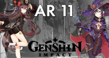 ✨ Conta genshin AR 11 - Mona C1 + Hu Tao ✨