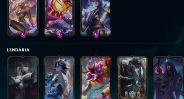 Conta de Lol com Viego Reinado Espectral Elo Plat 4 Muitas S